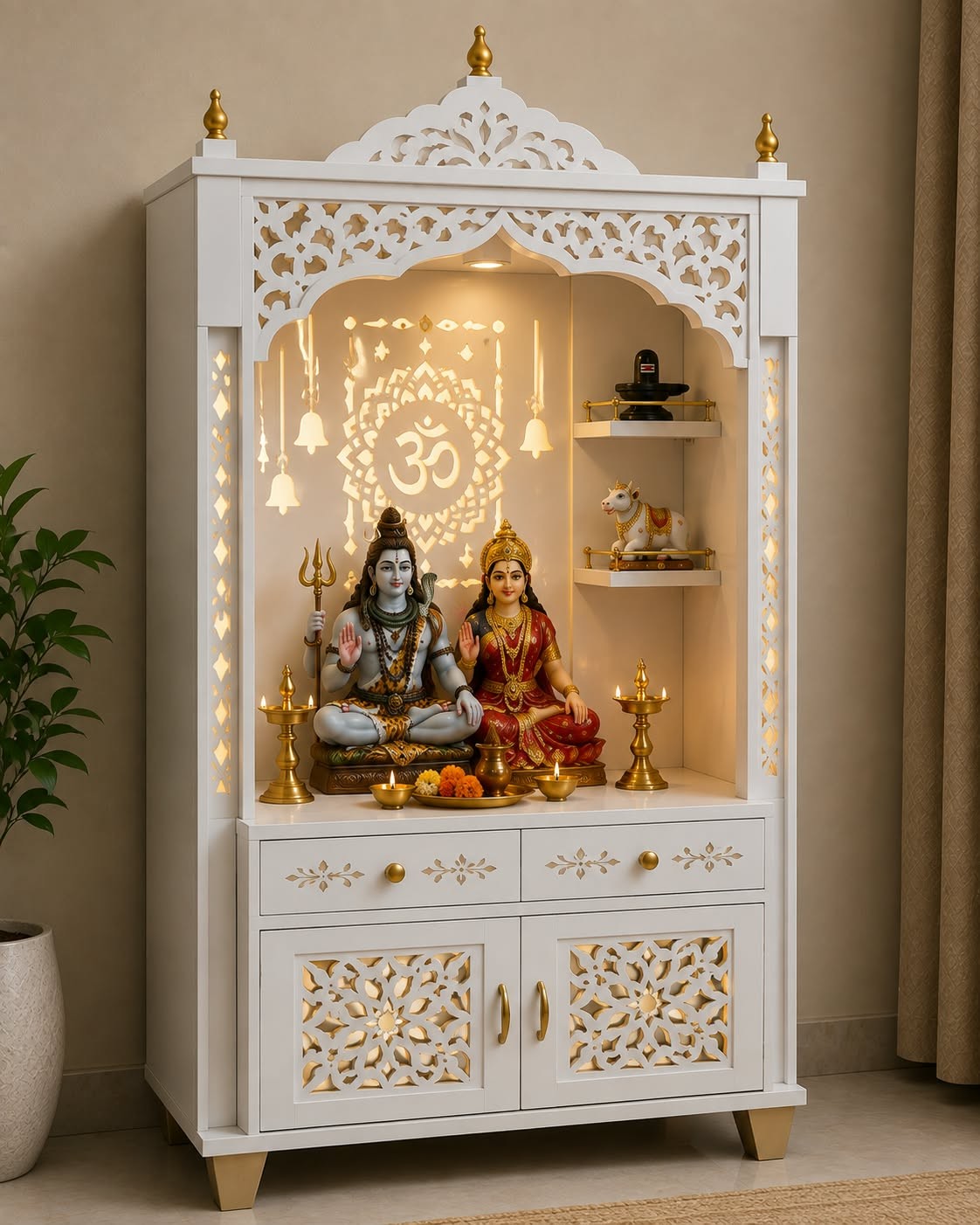 South Indian Temple Style Mandir